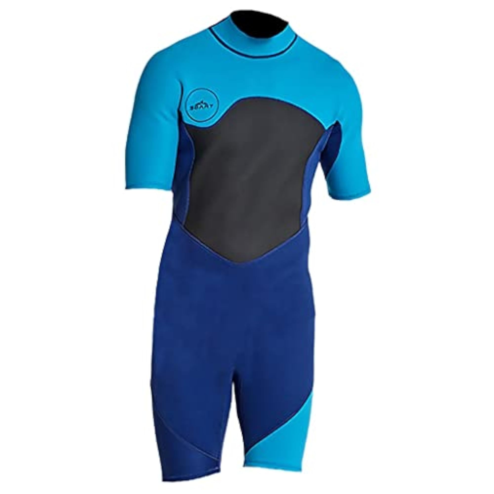 Mens 2mm Shorty Wetsuit for Diving and Surfing